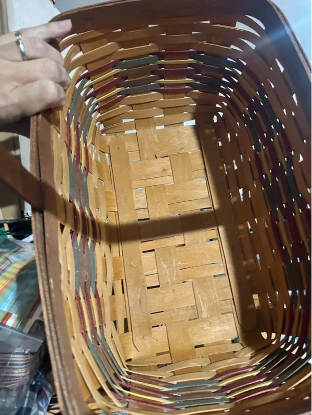 Longaberger market basket special edition